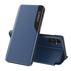 Etui Do Samsung Galaxy A14 Z Klapką Podstawka Niebieskie