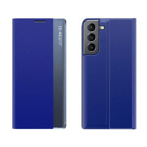 Etui Do Samsung Galaxy S23+ Pokrowiec Z Klapką Podstawka Niebieskie