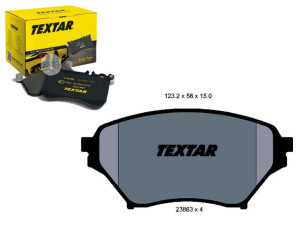 Klocki Hamulcowe Mazda Przód Mx-5 98- Textar