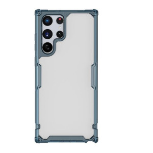 Etui Do Samsung Galaxy S22 Ultra Pancerna Obudowa Pokrowiec Niebieski