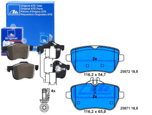 Klocki Hamulcowe Mercedes Tył W222 C217 R231 12- A