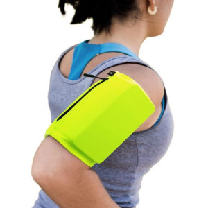 Elastyczny Materiałowy Armband Opaska Na Ramię Do Biegania Fitness L