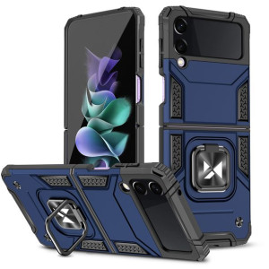 Etui Samsung Galaxy Z Flip 4 Pancerny Pokrowiec Uchwyt Magnetyczny Ring