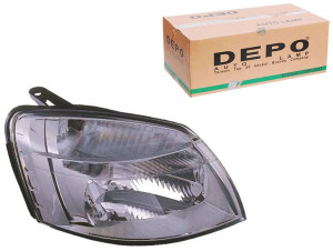 Reflektor Citroen Berlingo 96-11 Pr H4 Żarówki W5w