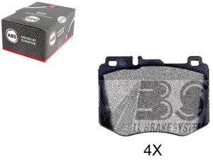 Klocki Hamulcowe Mercedes W205 C-klasa 14- Przód A