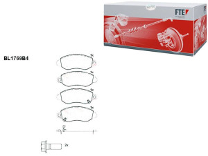 Klocki Hamulcowe Fiat Idea Ford Transit 18.5mm Wva