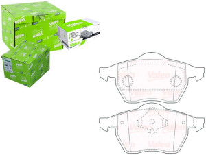 Klocki Hamulcowe P Audi A3 1.8t 96- Valeo