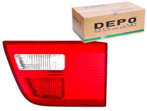Lampa (kolor Kierunkowskazu Biały Kolor Szkła Czer