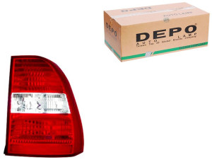 Lampa Kia Sportage 09.04-> Pr (biały) Depo