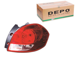 Lampa (kolor Kierunkowskazu Biały Kolor Szkła Czer
