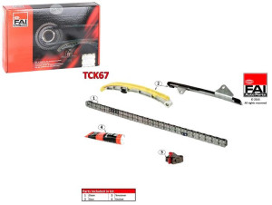 Zestaw Łańcucha Rozrządu Toyota Sohc Corolla 04-,e