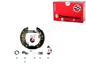 Komplet Szczęk Z Cylinderkami Citroen C3 Zimmerman