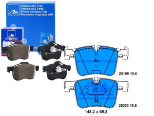 Klocki Hamulcowe Bmw Przód 1 2 3 4 X3 X4 2,0-3,0 1