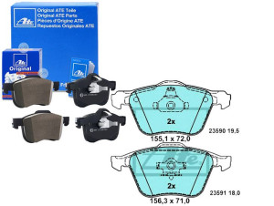 Klocki Hamulcowe Ceramiczne Volvo S60 I S80 I V70