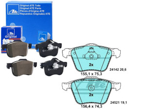 Klocki Hamulcowe Ceramiczne Volvo S60 Ii S80 Ii V6