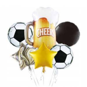 Zestaw Balon Foliowy,,kufel Do Piwa,,(6szt)