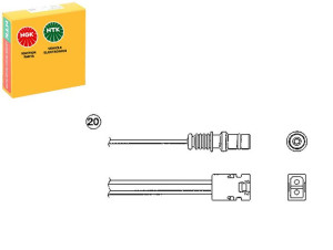 Sonda Lambda Mercedes 190 (w201) Coupe (c124) Komb