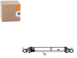 Intercooler Mercedes W211 2,0 Kompressor 2,7cdi 3,