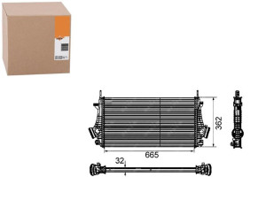 Intercooler Opel Insignia 08- Nrf
