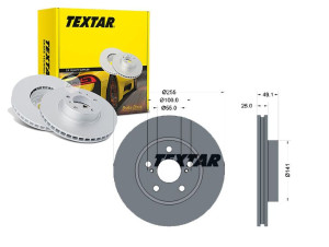 Tarcze Hamulcowe 2szt Toyota Przód Carina E Celica