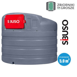 Dwupłaszczowy zbiornik na paliwo Sibuso V5000