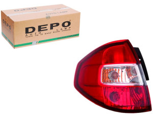 Lampa (kolor Kierunkowskazu Biały Kolor Szkła Czer