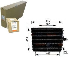 Skraplacz Klimatyzacji Mercedes W124 Behr Hella
