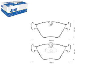 Klocki Hamulcowe Ceramiczne Bmw 5 (e39) 2.0-3.5 09