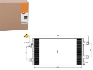 Skraplacz Klimatyzacji Renault Master 2,5d 06- Nrf