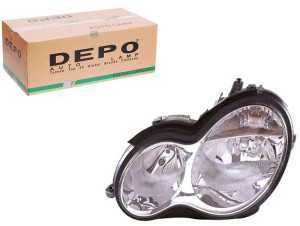 Reflektor Mercedes Klasa C 05.02-02.07 Le Depo