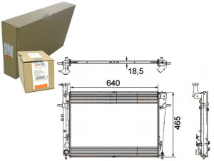 Chłodnica Silnika Behr Hella 253100z170 253100z150