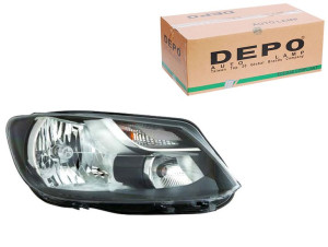 Reflektor (h4 Elektryczny Kolor Wkładu: Czarny) Vw