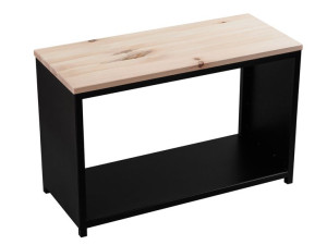 Ławka loft z półką na buty ML-02