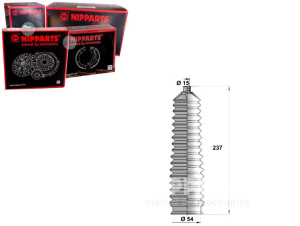 Zestaw Osłony Drążka Kierwoniczego Nipparts 0k5523