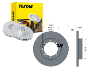 Tarcze Hamulcowe 2szt Renault Tył Master 10- Rwd P