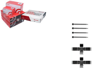 Zestaw Montażowy Klocków Hamulc. Brembo