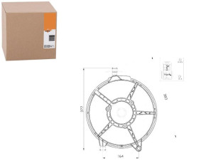 Wentylator Chłodnicy Mercedes Vito 2,3d 96-03 Nrf