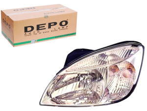Reflektor (h4 Manualny Kolor Wkładu: Chromowany Ko