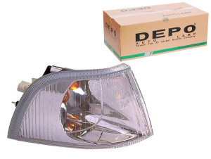 Lampa Kierunkowskazu (chromowy/przezroczysty) Volv