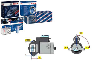 Rozrusznik Bosch 1251700 1366986 4587107 4635595