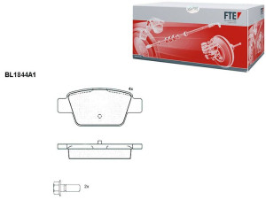 Klocki Hamulcowe Alfa Romeo Mito Fiat Bravo Multip