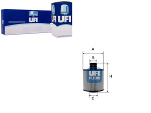 Filtr Oleju Doblo 1.6dt 10- Ufi
