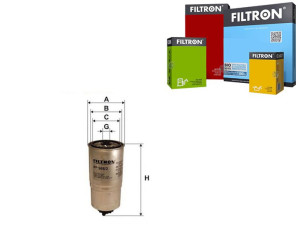 Filtr Paliwa Fiat Kia* Filtron