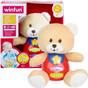 WinFun Przytulaczek Miś Interaktywna Maskotka 0681