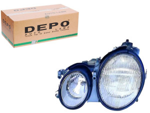 Reflektor Mercedes Clk W208 97-02 Le H7 Depo