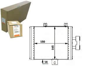Chłodnica Oleju Behr Hella 2155000000 A 120007n Ms