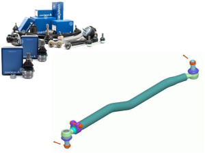 Drążek Kierowniczy Scania 4 G R 05.96- Lemforder