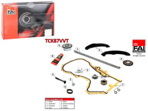 Zestaw Łańcucha Rozrządu Vw Golf V 1.4 Tsi (05-09)