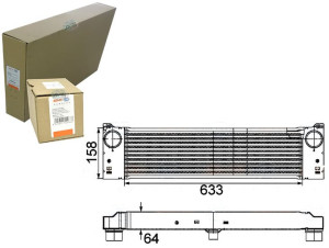 Intercooler Mercedes Vito Viano Cdi 06- Behr Hella