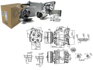 Sprężarka Klimatyzacji Honda Cr-z Insight 1.3h/1.5